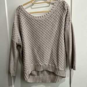 American Eagle beige sweater